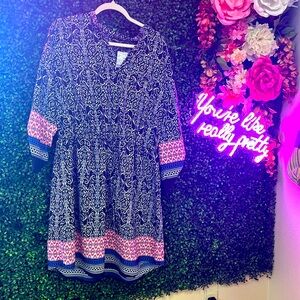 Indulge Cinched Belted Dress